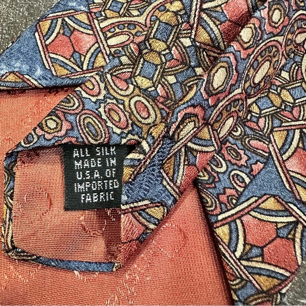 Christian Dior Monsieur Geometric Silk Tie - Picture 4 of 4